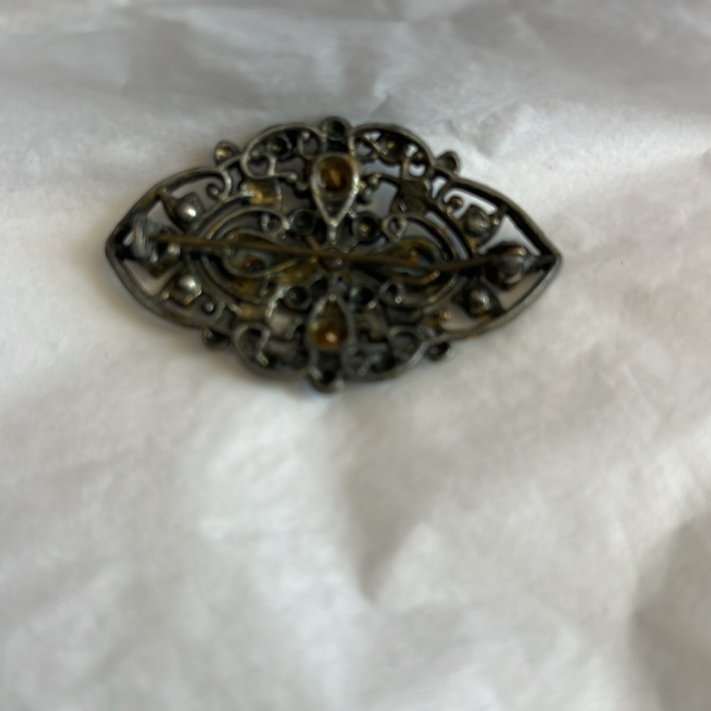 Vintage Rhinestone Brooch - Picture 3 of 9